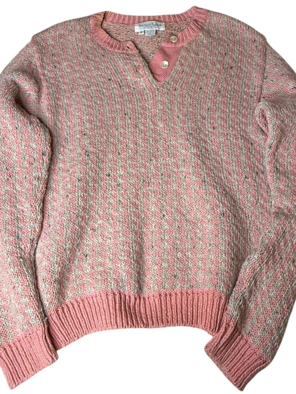 Pink Tricots St Raphael Knit Sweater Size S